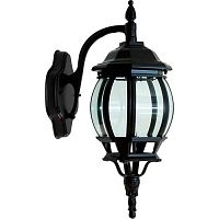 Светильник садово-парковый Feron 8102 220В 100Вт Е27 IP44 Черный 400х185х215мм картинка 